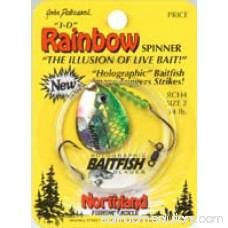 Northland Tackle RCH4-RB Rainbow 60 Snell Hook Baitfish Harness Rig 564773746
